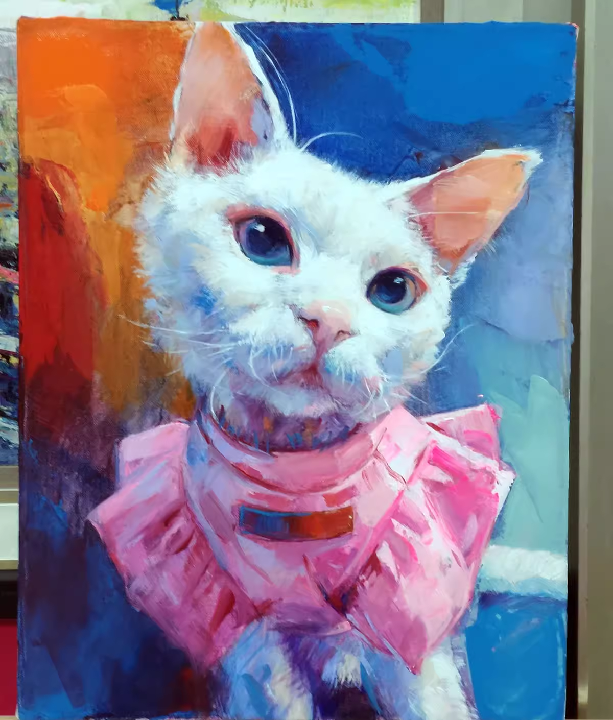 Capturing the Feline Majesty: Custom Oil Paintings of Your Beloved Cat