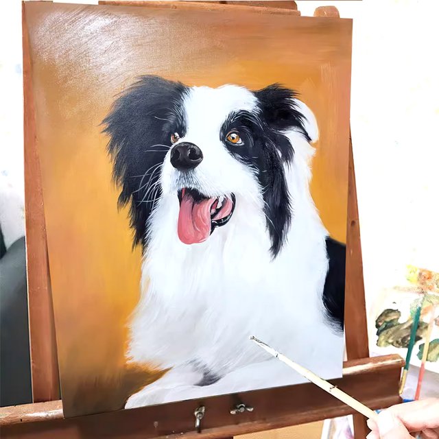 A Timeless Tribute: Custom Oil Paintings of Your Beloved Pet Dog